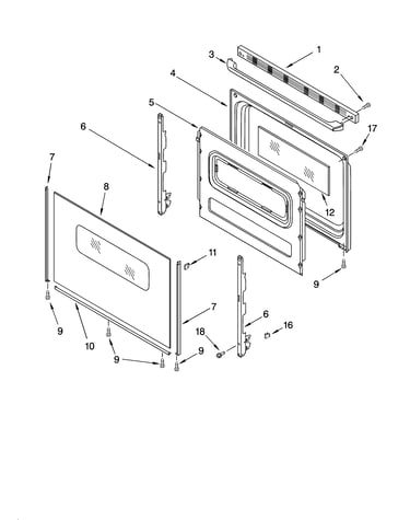 Door parts, optional parts