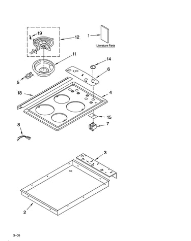 Cooktop parts