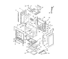 Whirlpool SF196LEPT1 chassis parts diagram