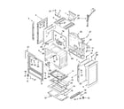 Whirlpool SF369LEPB1 chassis parts diagram