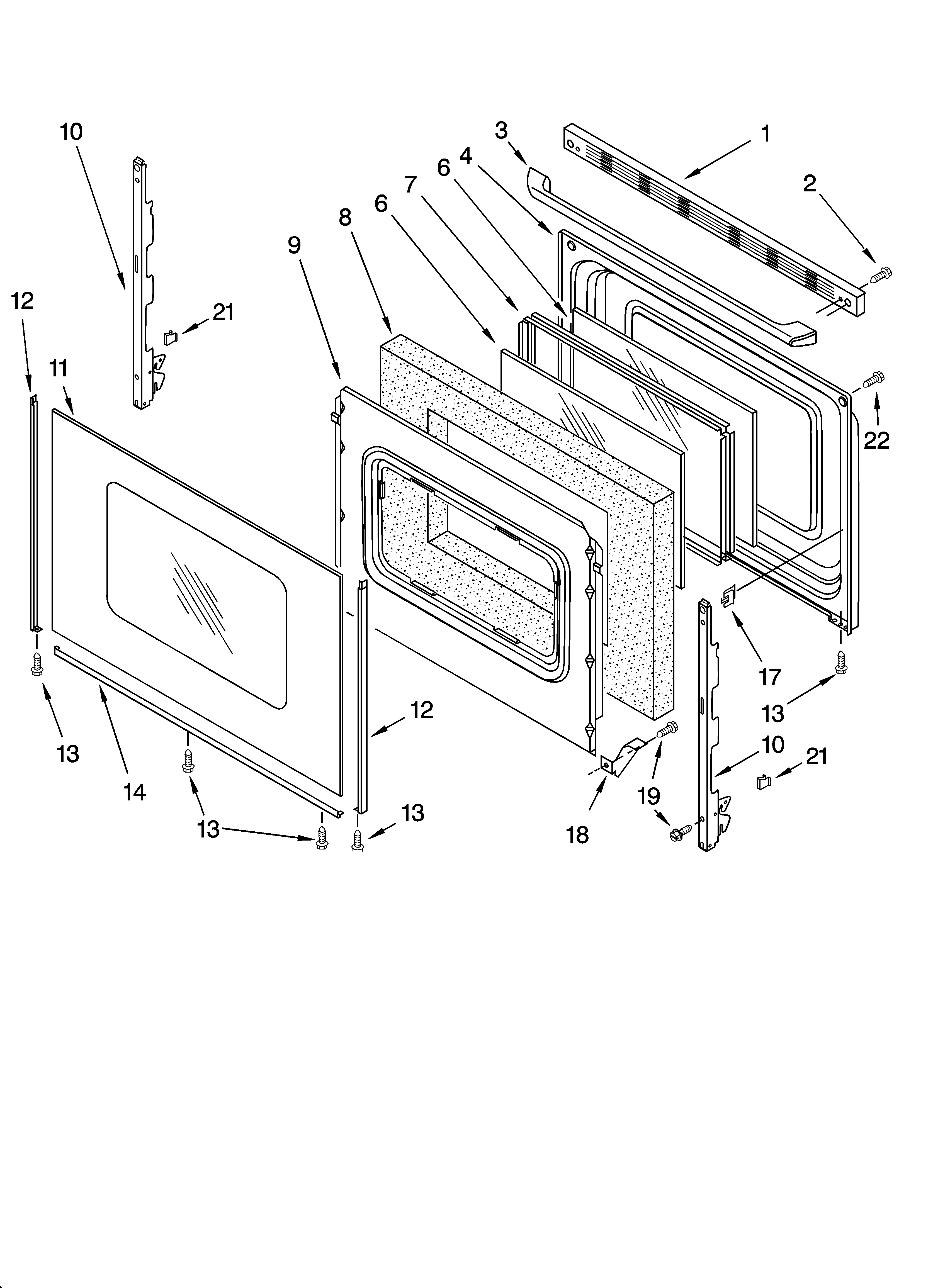 Door parts, optional parts