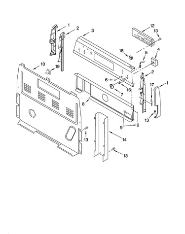 Control panel parts