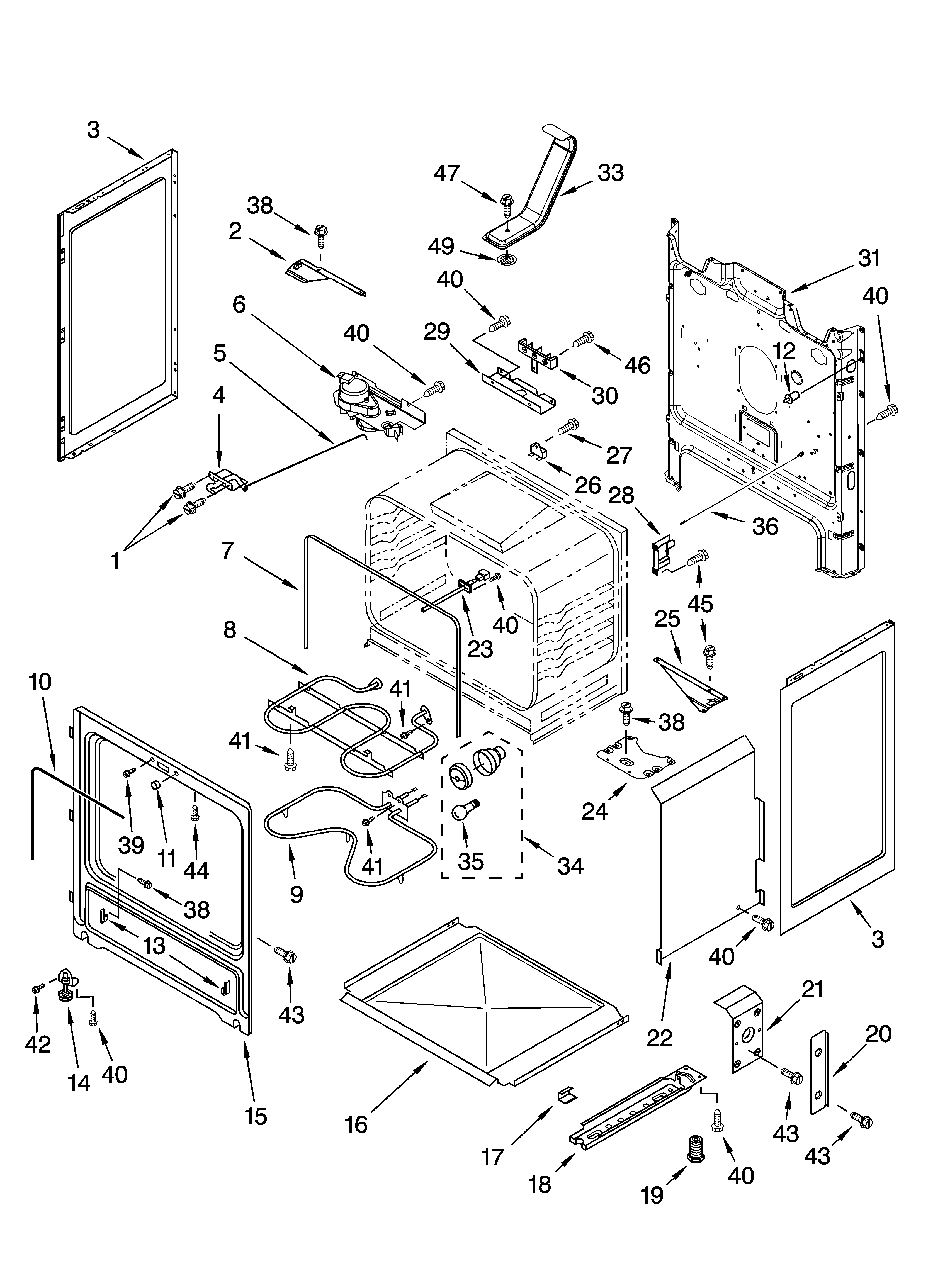 Chassis parts