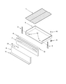 Drawer & broiler parts, optional parts