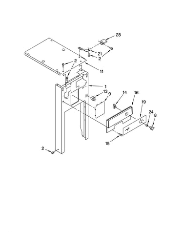 Panel and control parts