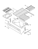 Drawer & broiler parts