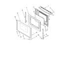 Whirlpool WERE4200PQ1 door parts, optional parts diagram