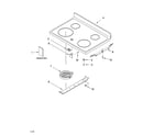 Whirlpool WERP4210PQ1 cooktop parts diagram