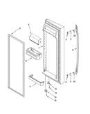 Refrigerator door parts