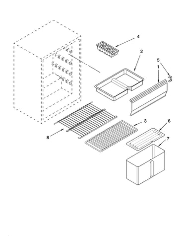Shelf parts