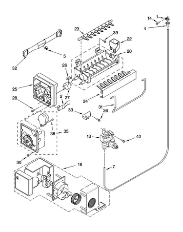 Icemaker parts