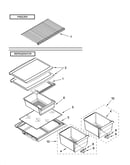 Shelf parts, optional parts