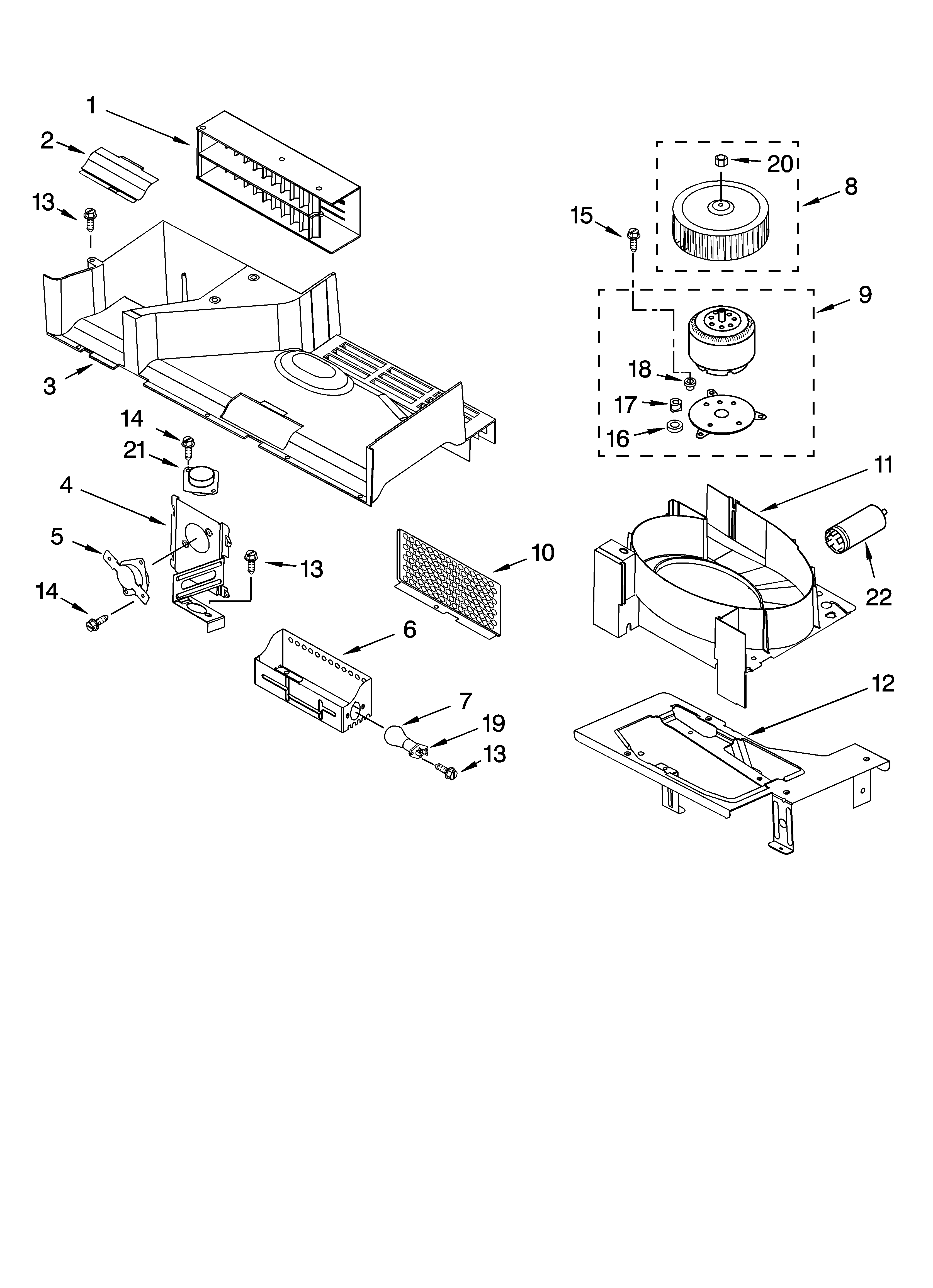 Air flow parts