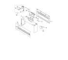 Whirlpool GH4155XPB1 cabinet and installation parts diagram