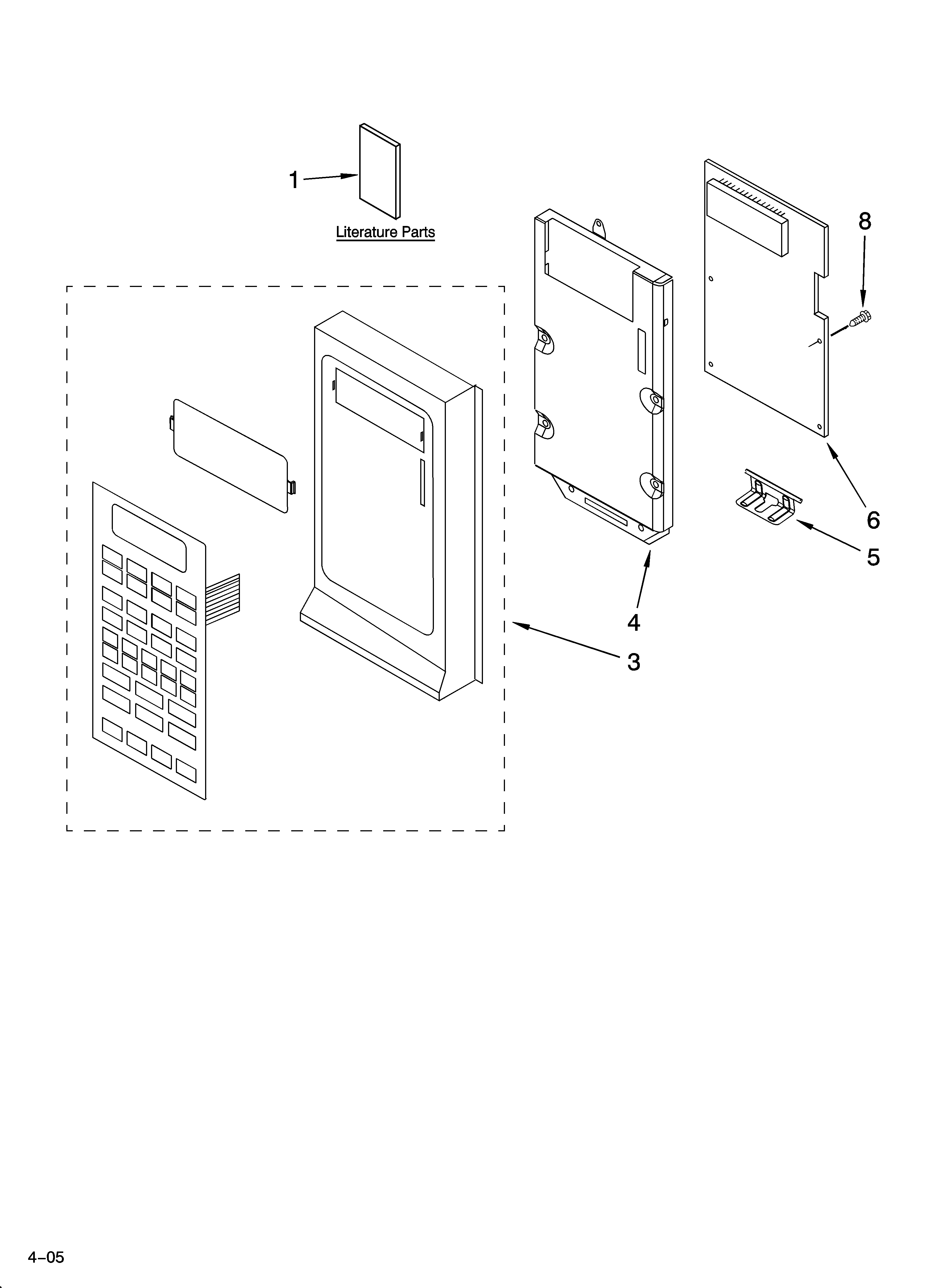 Control panel parts