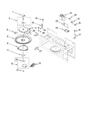 Magnetron and turntable parts