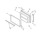 Freezer door parts, optional parts