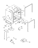 Tub and frame parts