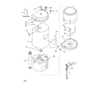 Whirlpool HD1000JSW3 outer cover & insulation parts diagram