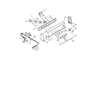 KitchenAid KAWS750LT3 control panel parts diagram