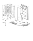 Door and shelf parts