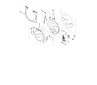 KitchenAid KEHS01PWH2 door parts, optional parts (not included) diagram