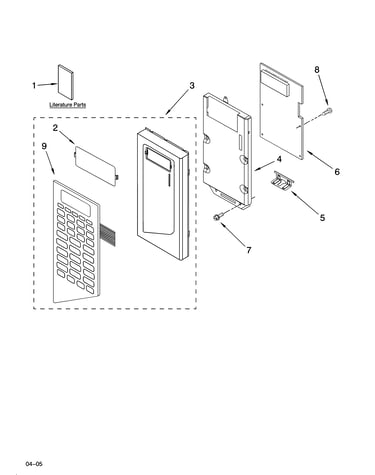 Control panel parts