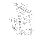 KitchenAid KHMS155LSS2 interior and ventilation parts diagram