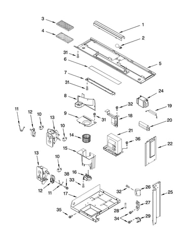 Interior and ventilation parts