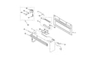 Whirlpool MH1140XMB2 cabinet and installation parts diagram