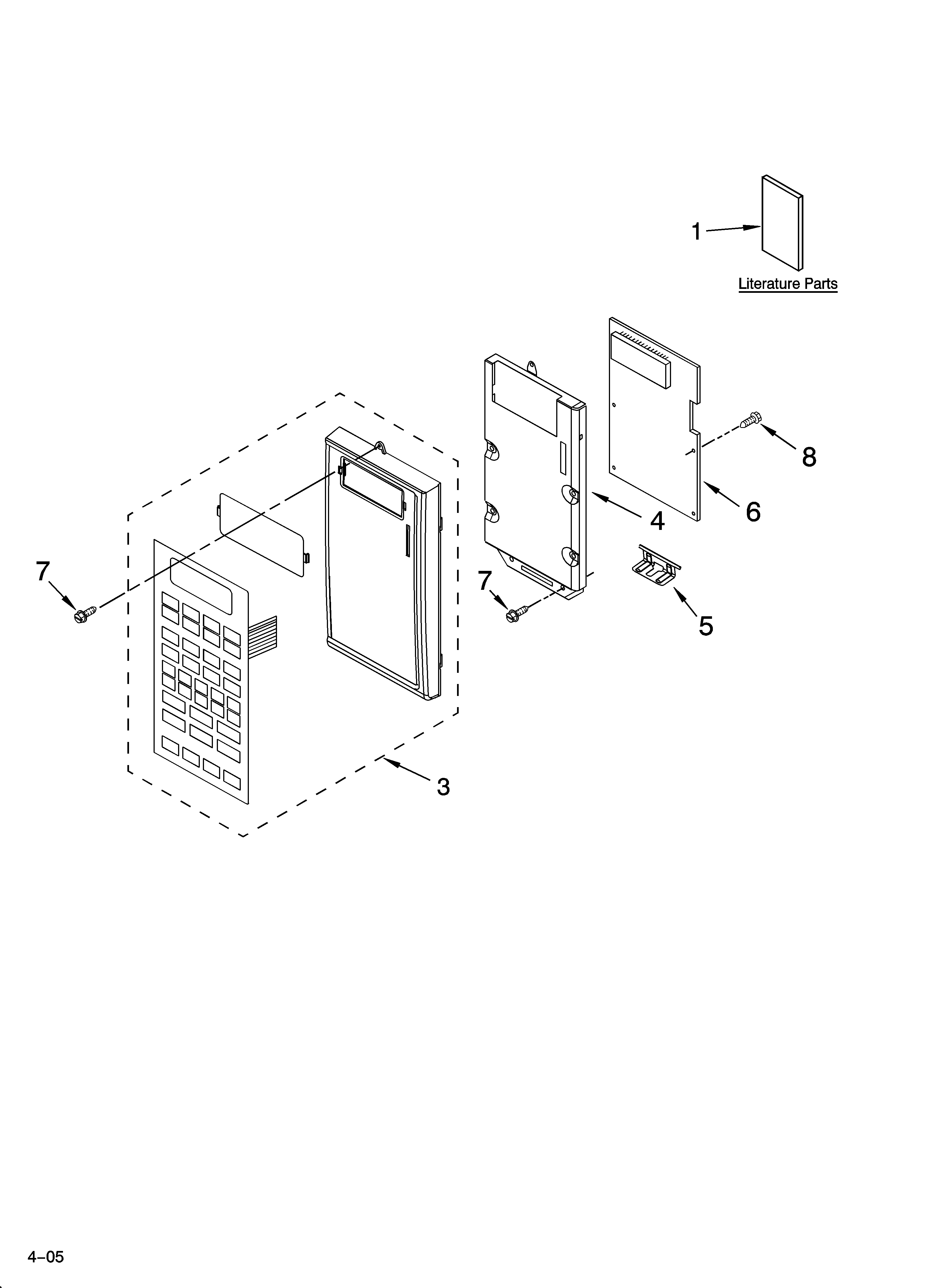 Control panel parts