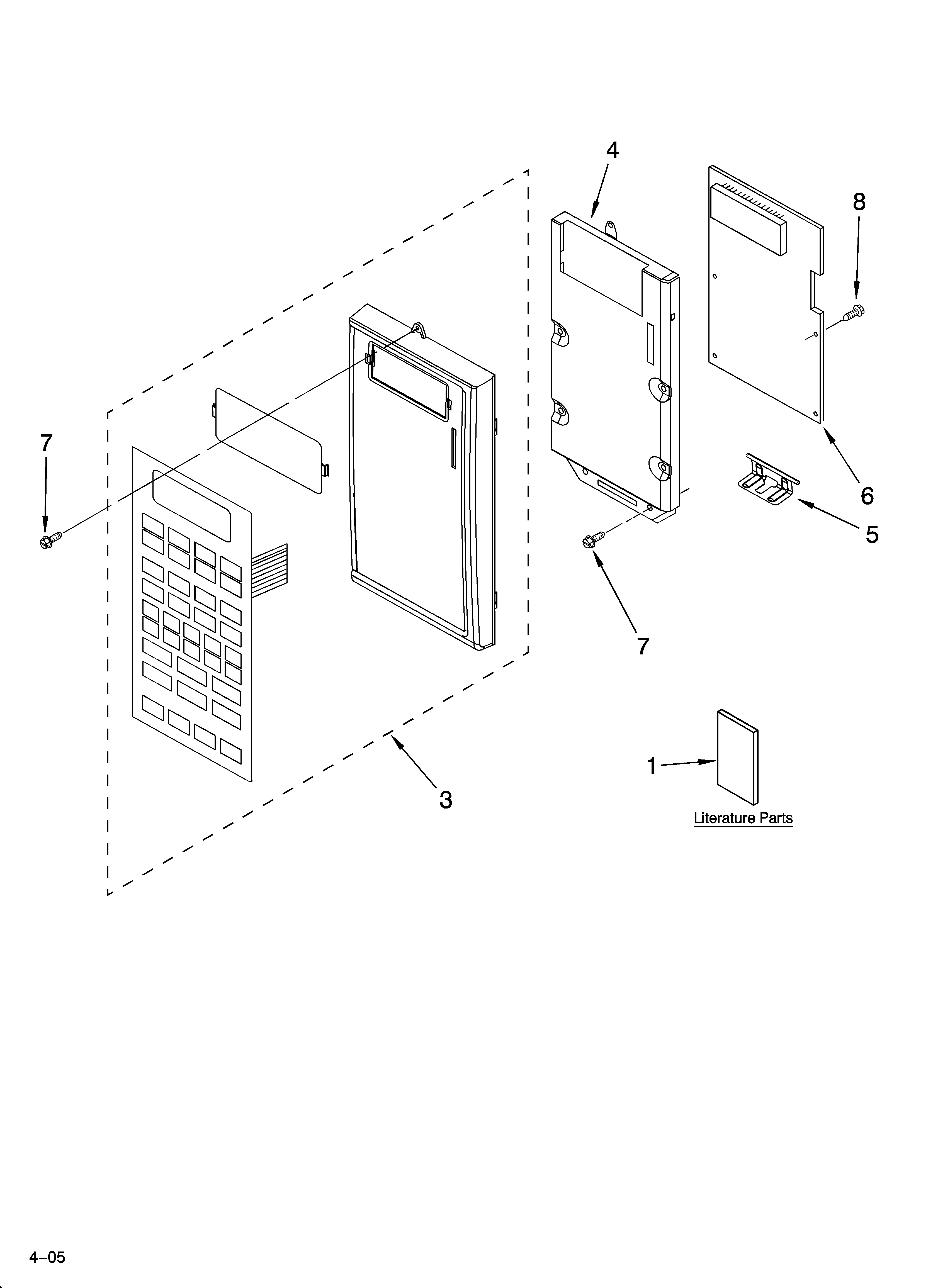 Control panel parts