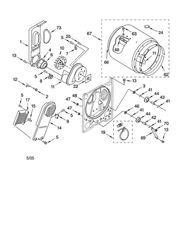 Bulkhead parts, optional parts (not included)