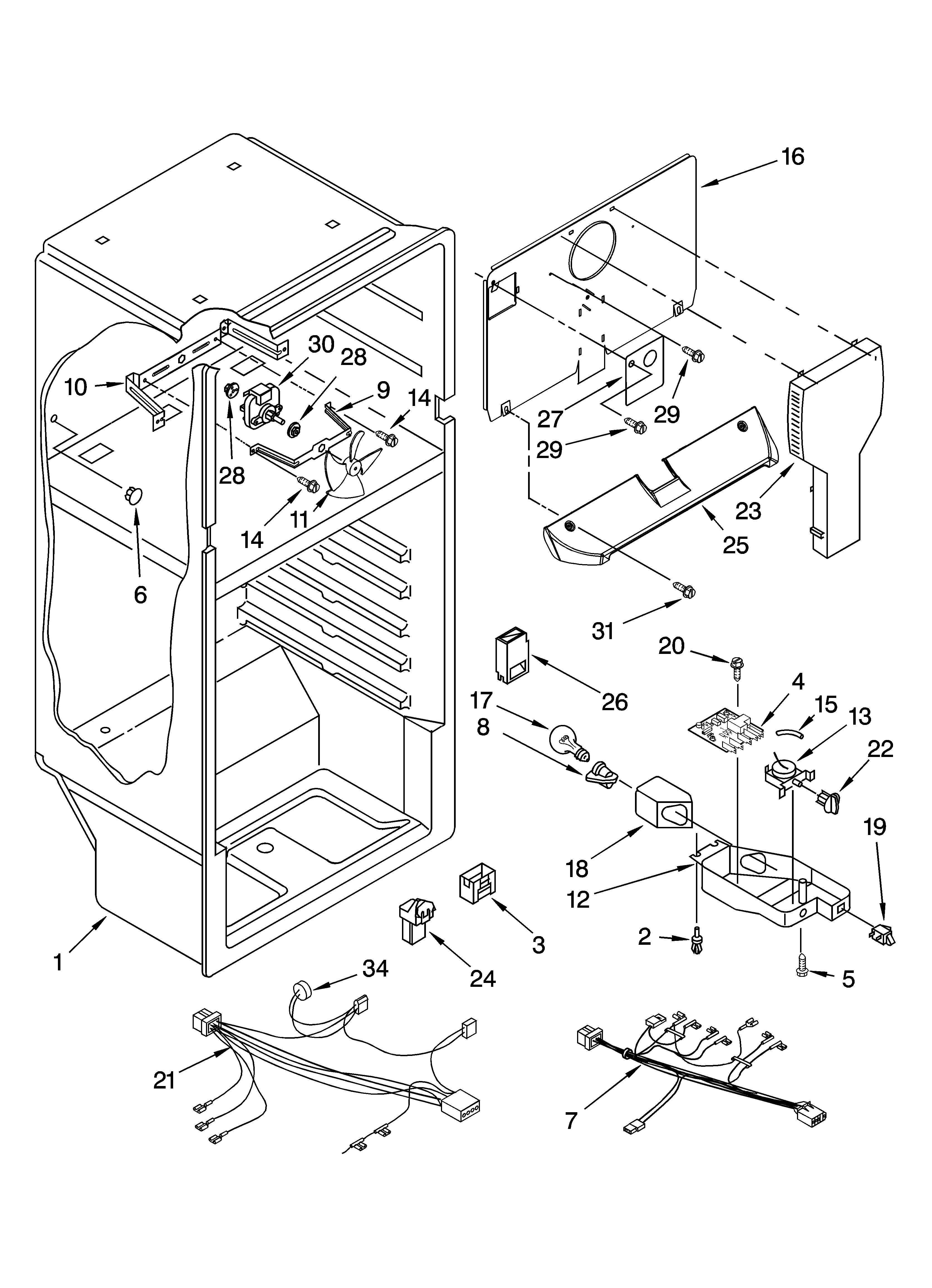 Liner parts