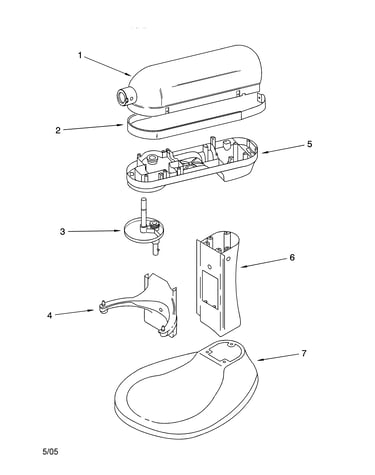 Color variation parts