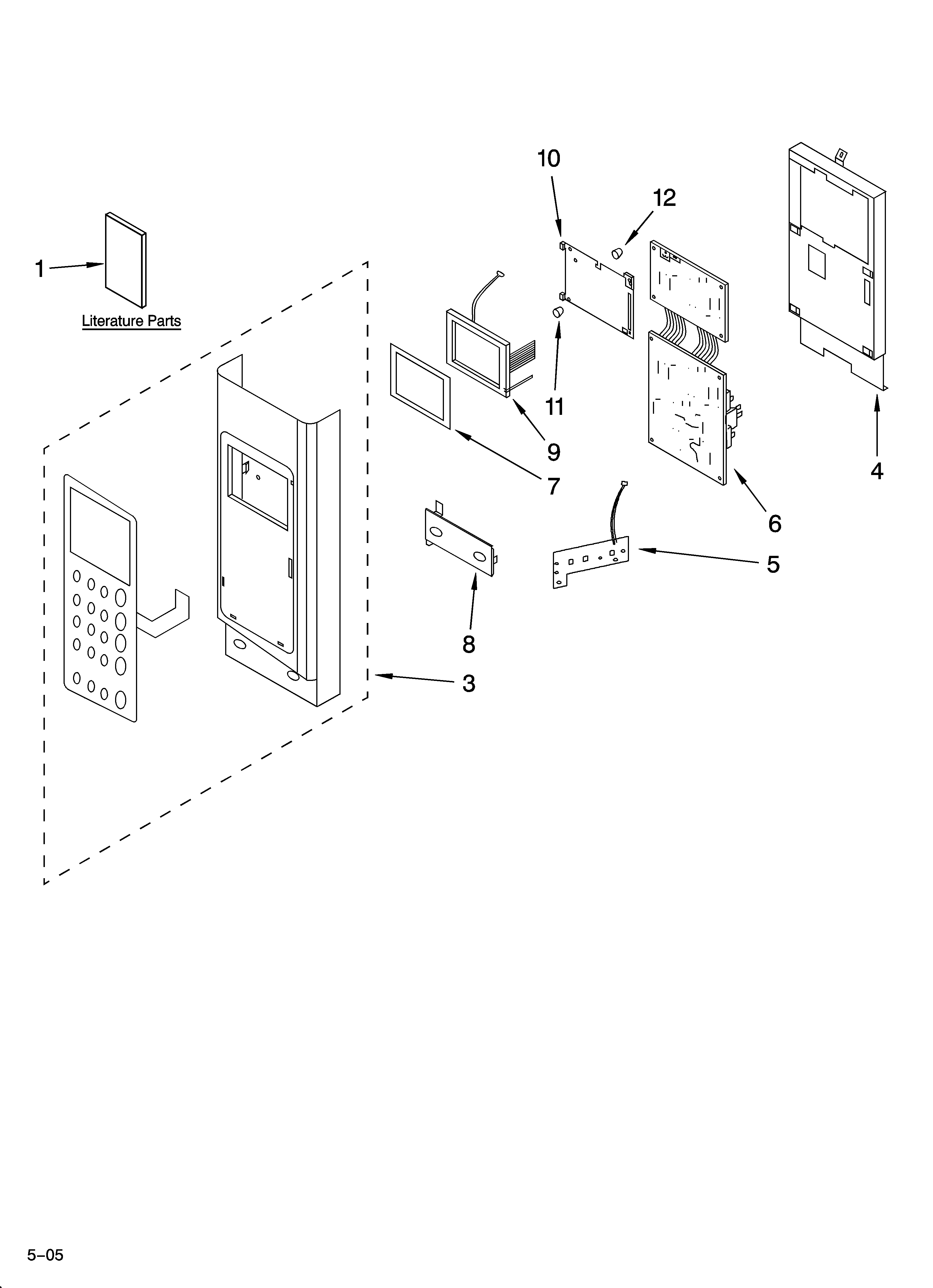 Control panel parts