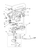 Case, gearing and planetary unit