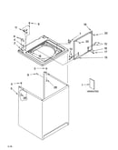 Top and cabinet parts