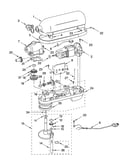 Case, gearing and planetary unit and accessory parts