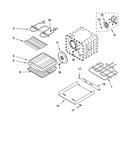 Internal oven parts (applies to both ovens)