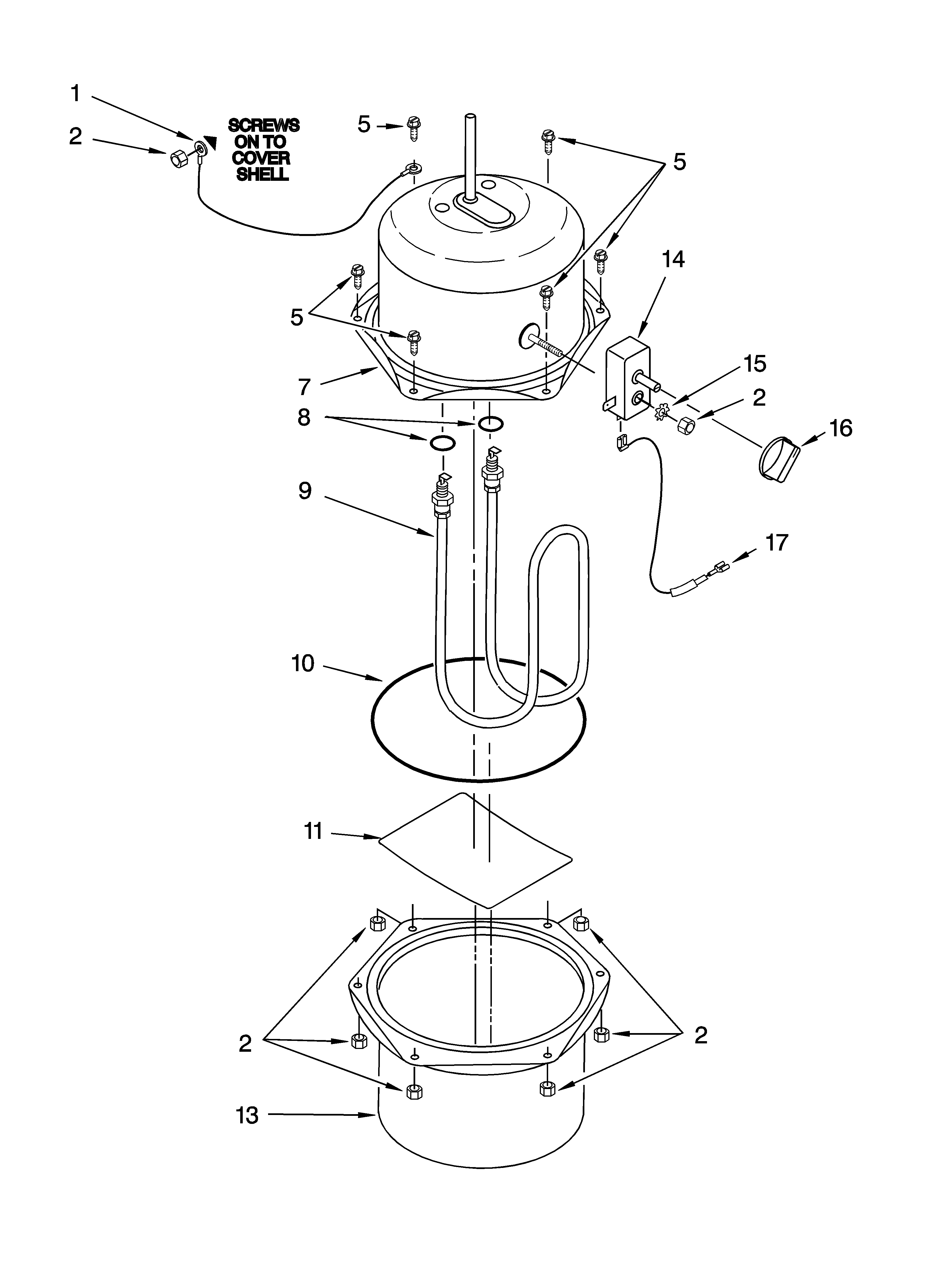 UPPER & LOWER TANK SHELL