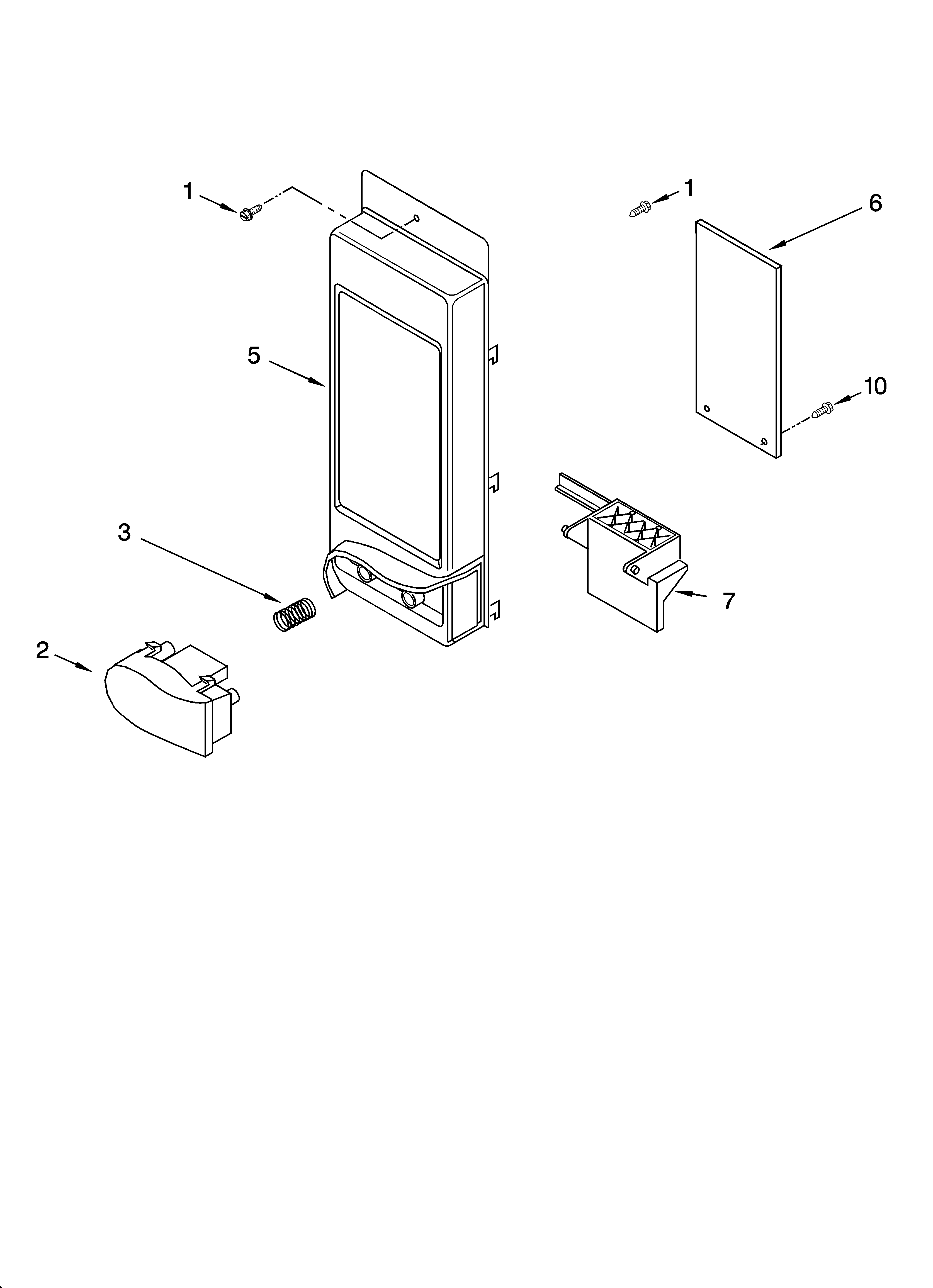 Control panel parts