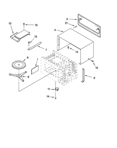 Oven cavity parts
