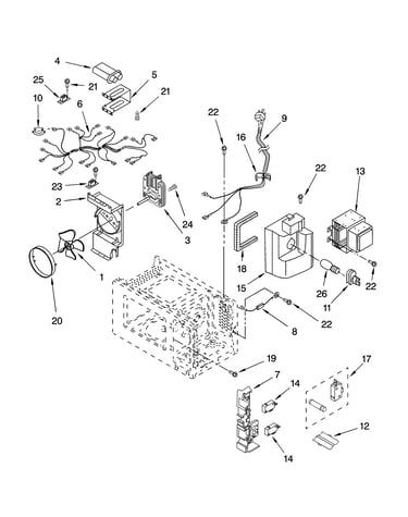 Oven interior parts
