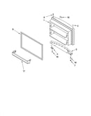 Freezer door parts, optional parts