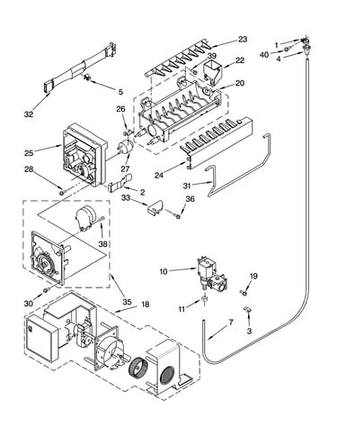 Icemaker parts
