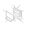 Freezer door parts, optional parts