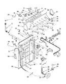 Controls and rear panel parts