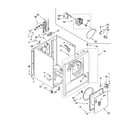 Roper REX3514RQ0 cabinet parts diagram