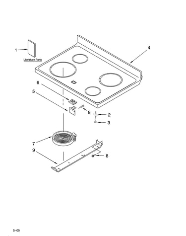 Cooktop parts